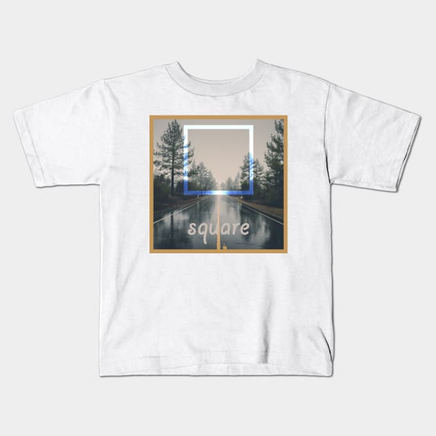 Square Kids T-Shirt by Danion